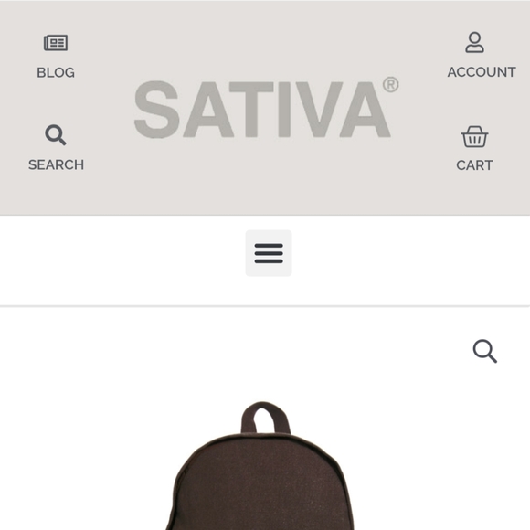 Sativa Hemp foldup back pack - Picture 10 of 11